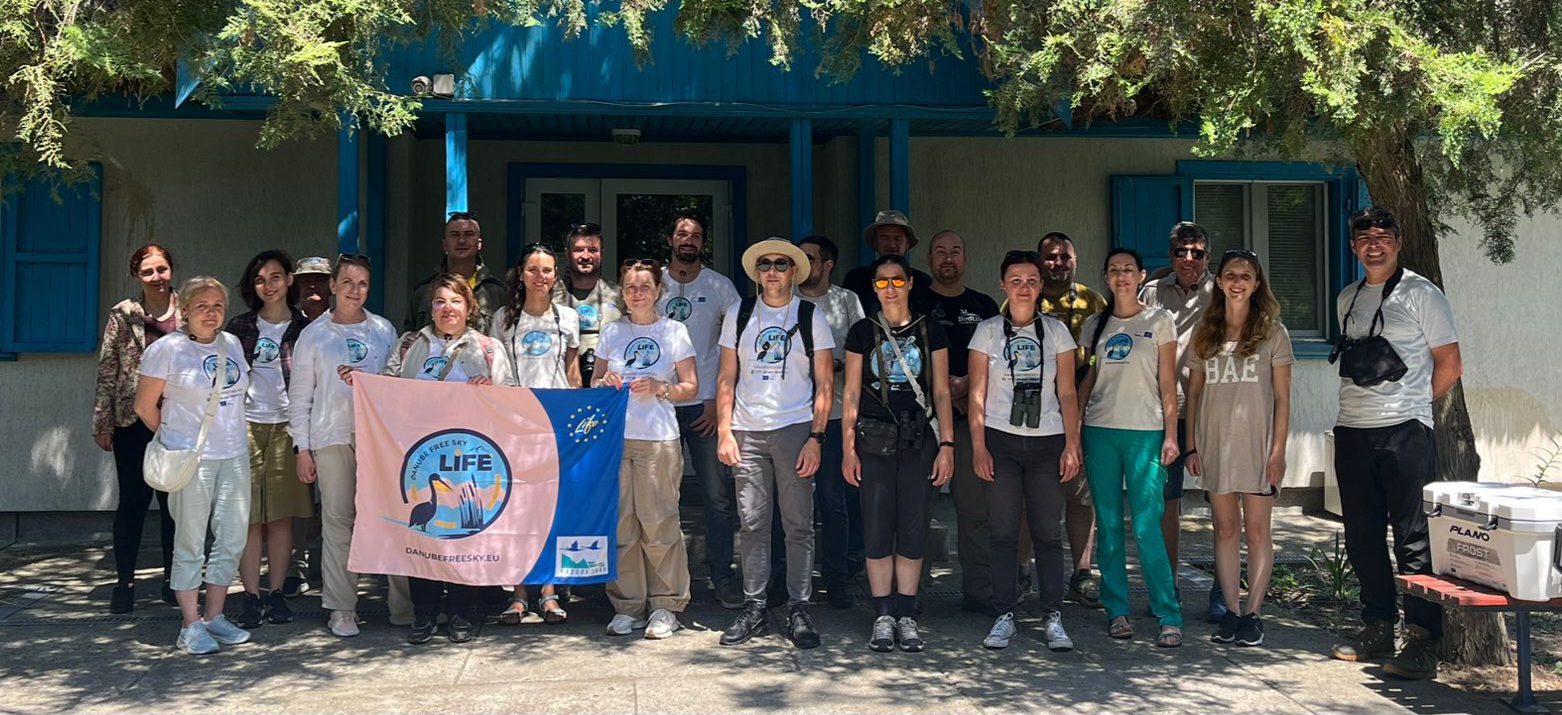 PROJECT TEAMS MEETING IN THE DANUBE DELTA 